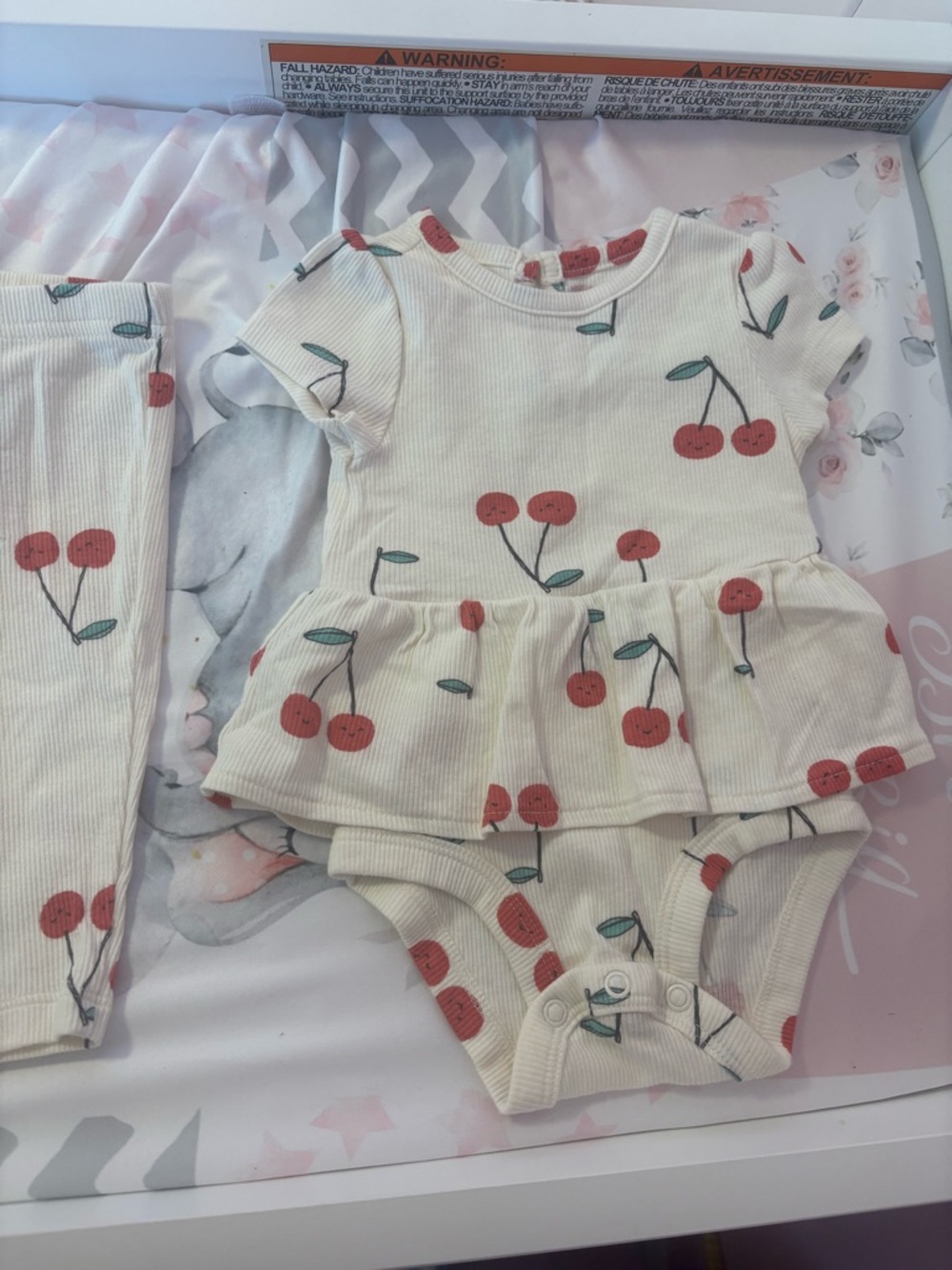 NWOT Carter's Cherry Matching Set